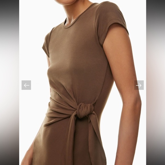 Aritzia Wilfred Fortune Maxi lilac dress size Medium - Picture 5 of 9